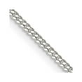 thumbnail image 1 of Auriga 925 Sterling Silver 1.5 mm Curb Chain Necklace for Women 28", 1 of 7