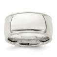 thumbnail image 1 of Auriga 925 Sterling Silver 10mm Comfort Fit Milgrain Band Ring Size 13 for Men, 1 of 7