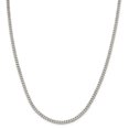 thumbnail image 1 of Auriga 925 Sterling Silver 3.5 mm Curb Chain Necklace for Women 20", 1 of 6