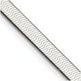 thumbnail image 1 of Auriga 925 Sterling Silver 4.5 mm Magic Herringbone Chain Necklace for Men 22", 1 of 6