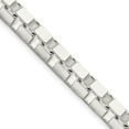 thumbnail image 1 of Auriga 925 Sterling Silver 7 mm Box Chain Necklace for Women 26", 1 of 6