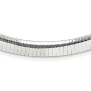 Auriga 925 Sterling Silver 8 mm Cubetto Necklace for Women 16"