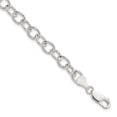 thumbnail image 1 of Auriga Fine Jewelry 925 Sterling Silver Cable 6.75mm Bracelet 7.5inch for Women, 1 of 6