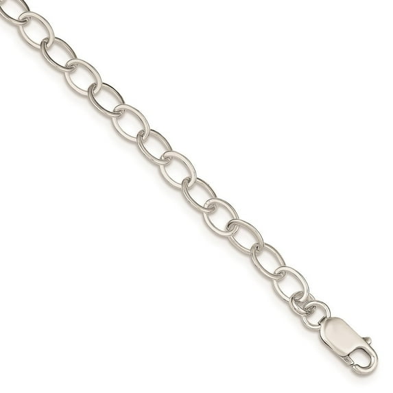 Auriga Fine Jewelry 925 Sterling Silver Fancy Link Bracelet 8.5inch for Women
