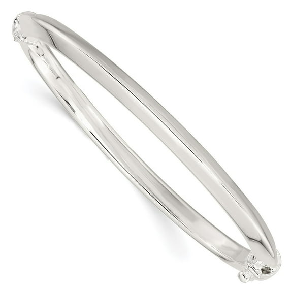 Auriga 925 Sterling Silver Hinged Bangle for Women