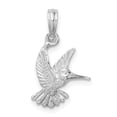 thumbnail image 1 of Auriga Fine Jewelry 925 Sterling Silver Humming bird Pendant for Women, 1 of 6