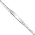 thumbnail image 1 of Auriga Fine Jewelry 925 Sterling Silver ID Bracelet 5.5inch for Women, 1 of 5