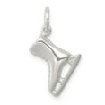 thumbnail image 1 of Auriga Fine Jewelry 925 Sterling Silver Ice Skate Charm for Women (L - 12 mm, W - 12 mm), 1 of 6
