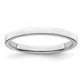 thumbnail image 1 of Auriga 925 Sterling Silver Polished Flat Wedding Band Ring Size 4.5 for Women, 1 of 6