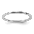 thumbnail image 1 of Auriga Fine Jewelry 925 Sterling Silver Rhodium Polished Ring for Women Size 6, 1 of 6