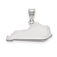 thumbnail image 1 of Auriga Fine Jewelry 925 Sterling Silver/Rhodium-plated Kentucky State Pendant for Women, 1 of 6