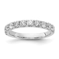 thumbnail image 1 of Auriga Fine Jewelry 14K White Gold Lab Grown Diamond Wedding Band Size 7 for Women (1 Carat, Clarity : VS/SI, Color : FGH), 1 of 4