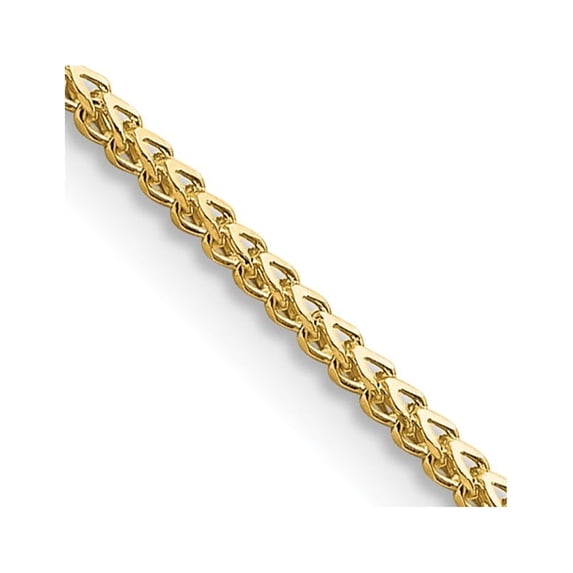 Auriga Fine Jewelry 14K Yellow Gold 1mm Franco Chain Necklace for Women 22"