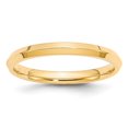 thumbnail image 1 of Auriga Fine Jewelry 14K Yellow Gold 2.5mm Knife Edge Wedding Band Size- 10.5 for Women, 1 of 6
