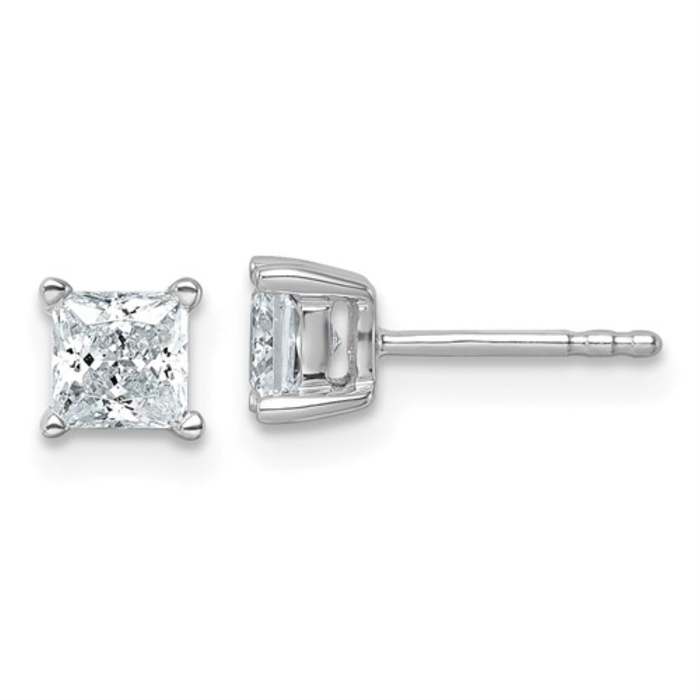 Auriga Fine Jewelry 14K Yellow Gold 2ctw Lab Grown Princess Diamond ...