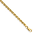 thumbnail image 1 of Auriga Fine Jewelry 14K Yellow Gold 3.3mm Regular Rope 8inch Chain Bracelet for Women, 1 of 4