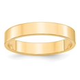thumbnail image 1 of Auriga Fine Jewelry 14K Yellow Gold 4mm Lightweight Flat Wedding Band for Men Size 13.5, 1 of 5