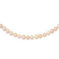 thumbnail image 1 of Auriga Fine Jewelry 14K Yellow Gold 6-7mm Pink Pearl Necklace 16inch for Women, 1 of 5