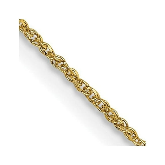 Auriga Fine Jewelry 14K Yellow Gold .70 mm Ropa Chain Necklace for Women 22"
