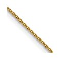 thumbnail image 1 of Auriga Fine Jewelry Mother's Day Gift 14K Yellow Gold .8mm Parisian Wheat Chain Necklace 14inch for Women, 1 of 6