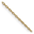 thumbnail image 1 of Auriga Fine Jewelry 14K Yellow Gold Carded .7mm 14" Cable Chain with Spring Ring Clasp for Women, 1 of 4