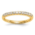 thumbnail image 1 of Auriga Fine Jewelry 14K Yellow Gold Lab Grown Diamond Wedding Band Size 7 for Women (Clarity : VS/SI, Color : FGH), 1 of 4