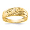 thumbnail image 1 of Auriga Fine Jewelry 14K Yellow Gold Men's Diamond ring Size- 10, 1 of 6