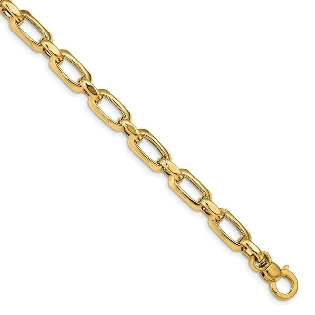 Auriga Fine Jewelry 14K Yellow Gold and Textured Bracelet 7.75 inch for ...