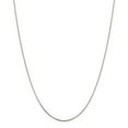 thumbnail image 1 of Auriga Fine Jewelry 925 Sterling Silver 0.8mm Box Chain Necklace 16inch for Women, 1 of 6