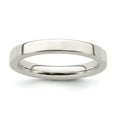 thumbnail image 1 of Auriga Fine Jewelry 925 Sterling Silver 3mm Wedding Band Ring Size 5.5 for Women, 1 of 4