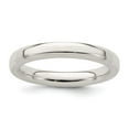 thumbnail image 1 of Auriga Fine Jewelry 925 Sterling Silver 3mm Wedding Band Ring Size- 5 for Women, 1 of 7