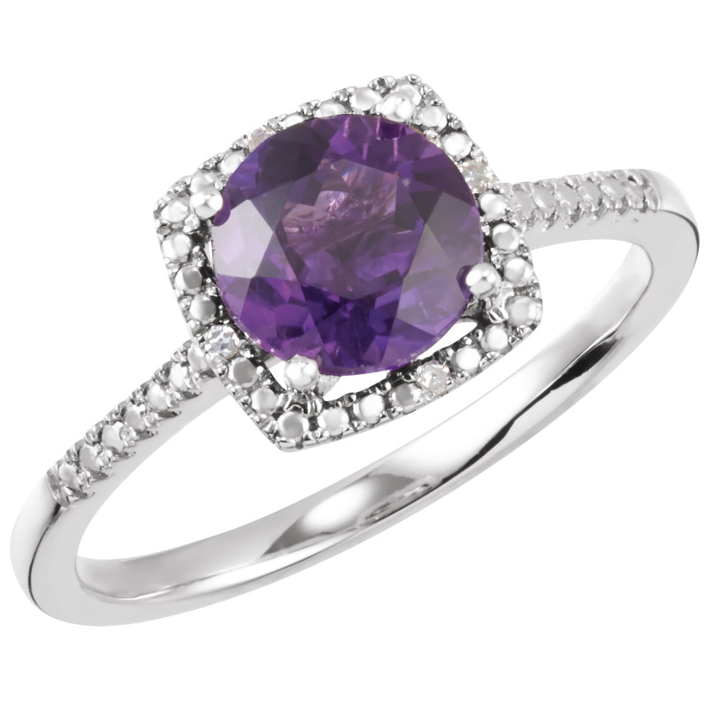 925 Silber 1.5ct London Blue Topas & Diamant Akcent Tropfen Ring