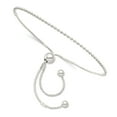thumbnail image 1 of Auriga Fine Jewelry 925 Sterling Silver Beaded Adjustable Bolo Bracelet for Women, 1 of 6
