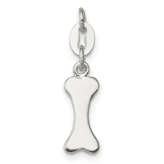 Auriga Fine Jewelry 925 Sterling Silver Dog Bone Charm Pendant for Women