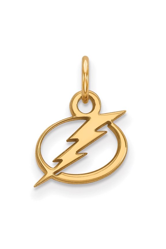 Fine Jewelry 925 Sterling Silver Gold-plated Lightning Extra Pendant for Women
