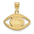 thumbnail image 1 of Auriga Fine Jewelry 925 Sterling Silver Gold-plated Lion Football Pendant for Women (L-20 mm, W-20 mm), 1 of 3