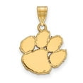thumbnail image 1 of Auriga Fine Jewelry 925 Sterling Silver Gold-plated Tiger Paw Medium Pendant for Women (L-23 mm, W-17 mm), 1 of 3