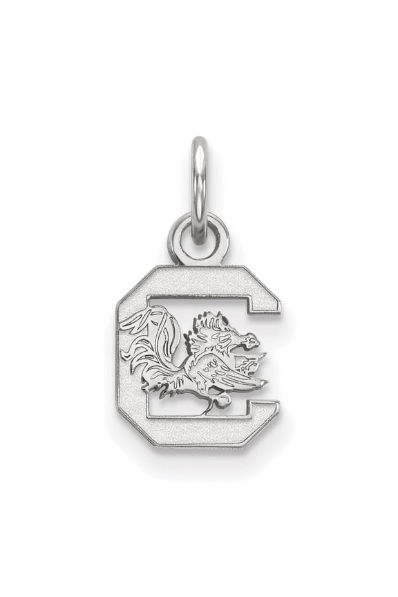 Fine Jewelry 925 Sterling Silver Rh-plated South Carolina Extra Pendant for Women (L-15 mm, W-8 mm)