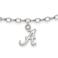 thumbnail image 1 of Auriga Fine Jewelry 925 Sterling Silver Rhodium-plated 9 inch Anklet for Women, 1 of 6