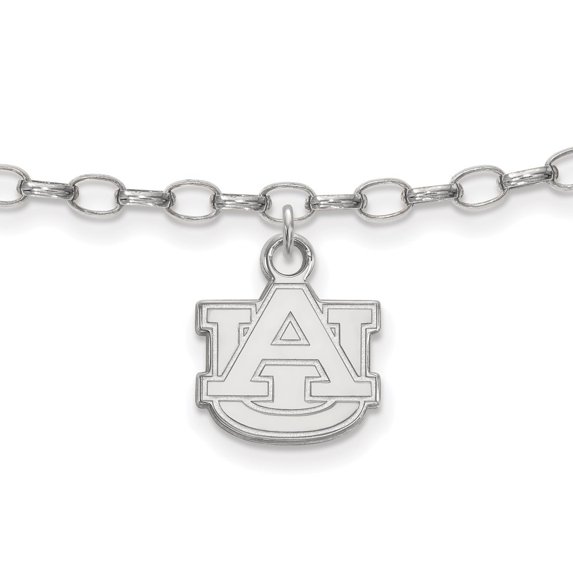 Auriga Fine Jewelry 925 Sterling Silver Rhodium-plated 9 inch Anklet for Women