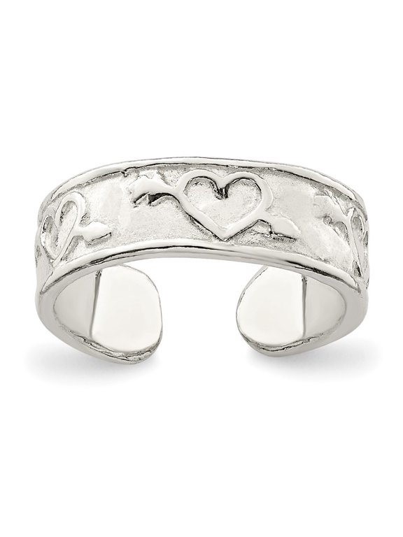 Fine Jewelry 925 Sterling Silver Toe Ring for Women