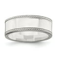 thumbnail image 1 of Auriga Fine Jewelry 925 Sterling Silver mm Wedding Band Ring Size 7 for Women, 1 of 4