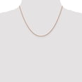 thumbnail image 1 of Auriga Fine Jewelry 14K Rose Gold 1mm Wheat Chain Necklace 18inch for Women, 1 of 6