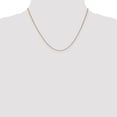 thumbnail image 1 of Auriga Fine Jewelry 14K Yellow Gold 0.8mm Wheat Chain Necklace 18inch for Women, 1 of 6