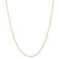 thumbnail image 1 of Auriga Fine Jewelry 14K Yellow Gold 1.15mm Cable Rope Chain Necklace 24inch for Women, 1 of 6