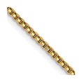 thumbnail image 1 of Auriga Fine Jewelry 14K Yellow Gold 1.5mm Box Chain Necklace 16inch for Women, 1 of 6