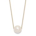 thumbnail image 1 of Auriga Fine Jewelry 14K Yellow Gold 10-11mm Pearl Rope Necklace 17inch for Women, 1 of 4