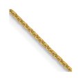 thumbnail image 1 of Auriga Fine Jewelry 14K Yellow Gold .9mm Cable Chain Necklace 14inch for Women, 1 of 6