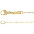 thumbnail image 1 of Auriga Fine Jewelry Mother's Day Gift 14k Yellow Gold .8 mm Diamond-Cut Curb Chain Necklace 16", 1 of 3