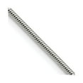 thumbnail image 1 of Auriga Fine Jewelry Stainless Steel Polished 2 mm Snake Chain Necklace for Women 20", 1 of 3